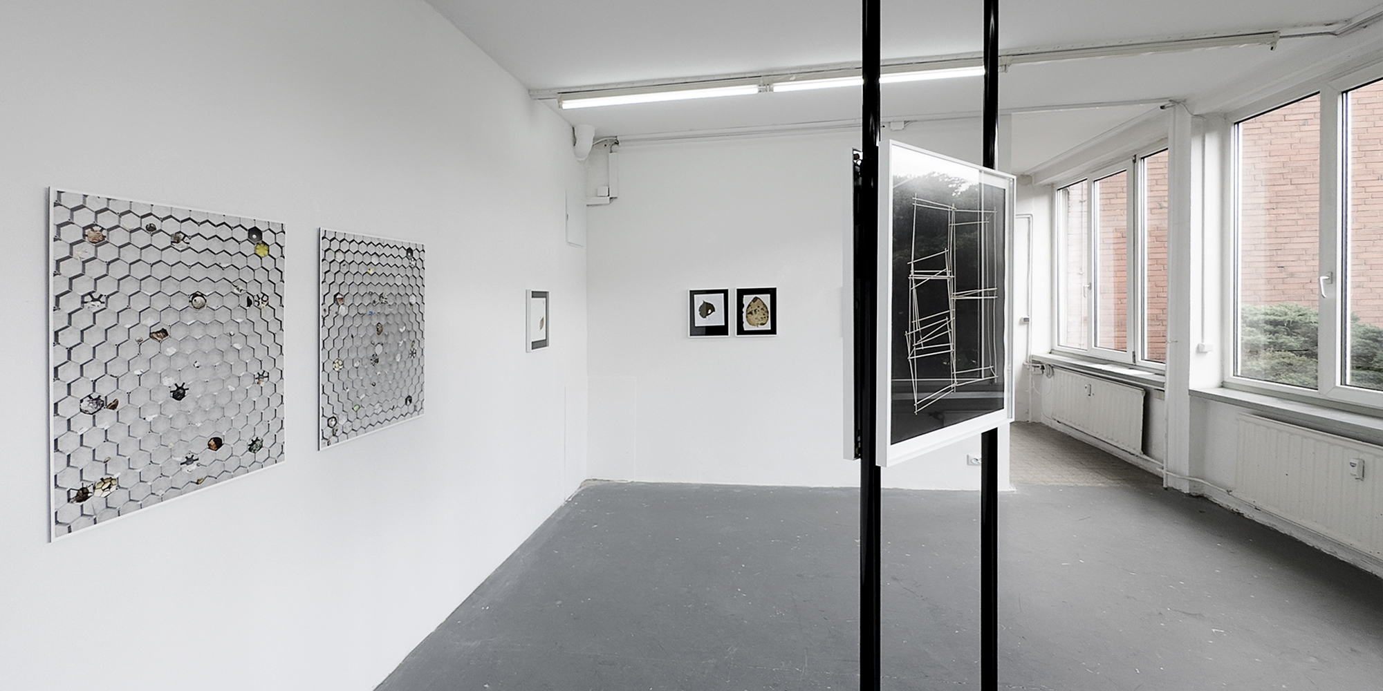 Ausstellung April 2025 im space-o Frauebrür, Gisela Bullacher Eric Lanz Axel Lieber Heike Pallanca Ausstellungskoordinator Dieter Kiessling