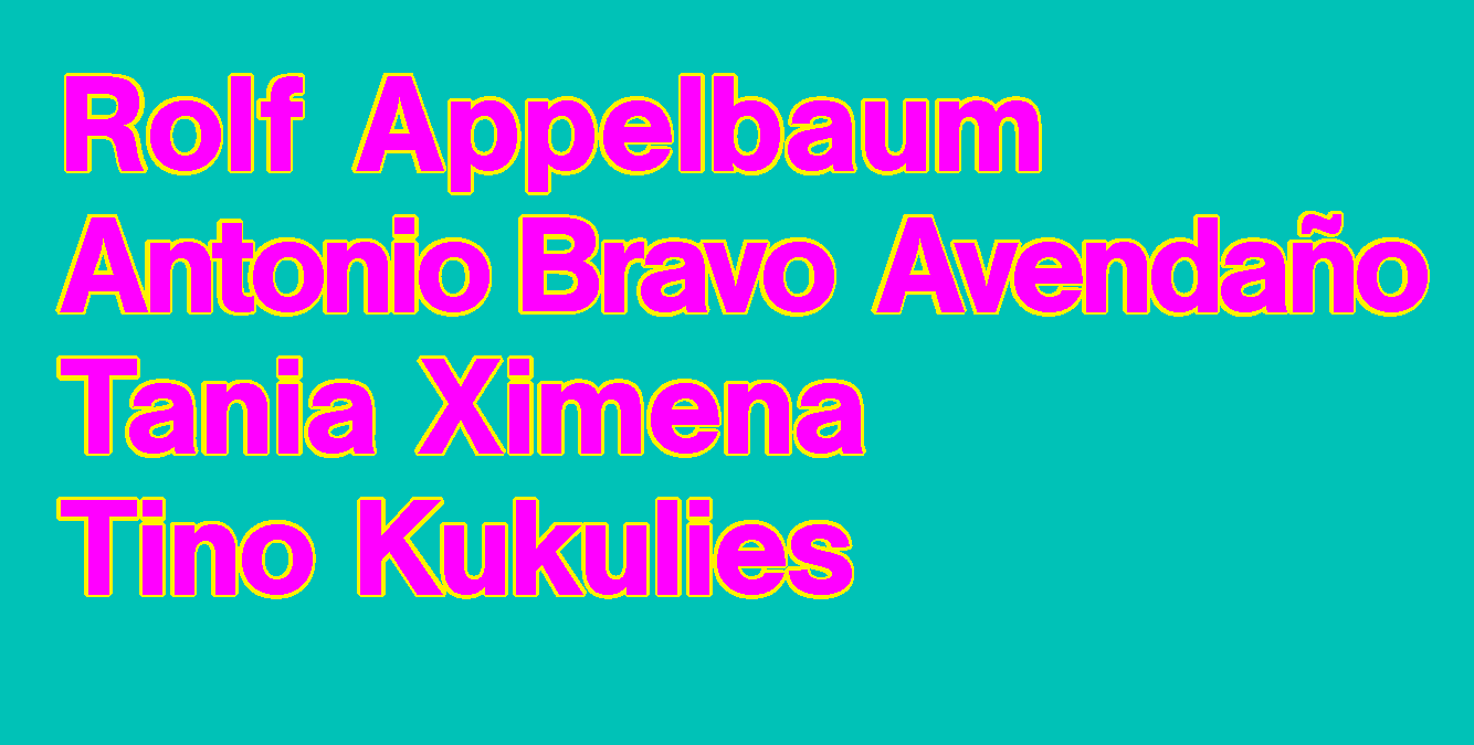space-o & OHA15 Eröffnung Juli 2025 Rolf Appelbaum Antonio Bravo Avendaño Tania Ximena Tino Kukulies Kuratiert von Andreas Wünkhaus